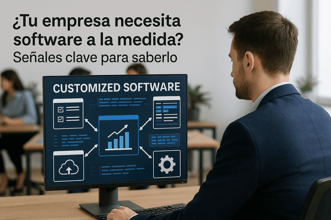 ¿Tu empresa necesita software a la medida? Señales clave para saberlo?